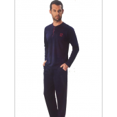 DS Damat 1005 Erkek Kutulu 2Li Pijama Takım Çeyizlik Damatlık - 1