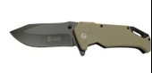 FST4002B Gri Taktikal Kamp Çakı 20cm- Yarı Otomatik - 1