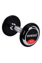 Avessa 2,5 Kg Olimpik Dambıl Kauçuk Kaplı Salon Tipi - 1