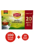 Lipton Doğu Karadeniz Demlik Poşet Çay 100lü + 20 Adet Hediye thumbnail 1