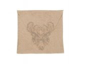 Carolina Kadife Bohça Zarf Kahve thumbnail 1