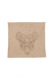 Carolina Kadife Bohça Zarf Kahve thumbnail 2