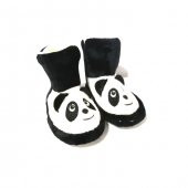 Çocuk Panduf Panda Desenli Siyah Beyaz Cute Kıds 2020-10 - 1
