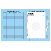 Kaya Avukat Mahkeme Dava İcra Dosyası Mavi 1.Kalite 50 100 300'lük Paket - 4