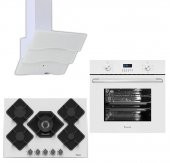 Ferre White New Pruza Ankastre Set ( 6009 - KA013 - D024 ) - 1