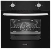 Ferre 2002TC Siyah Turbo Cam Panel Fırın - 1