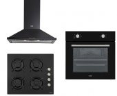 Vestel Siyah Ankastre Set 34 ( AD-6001 S - AO-6104 YS - AF-5661 YS ) - 1