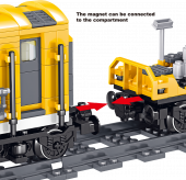 Lego Technıc Tren Seti ve Tren Yolu Oyuncak Zeka Geliştiren Lego Oyuncak - 4