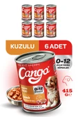 Cango Yavru Yaş Köpek Maması Kuzu Etli 415Gr 6Lı - 1