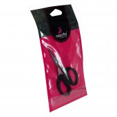 4 " Makas Ergonomik Saplı Saç Sakal Bıyık Burun Makası Professional - 3