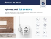 Hybrone HY-PW2021-SP Kablosuz 2.4Ghz Akıllı İkili Priz Wifi ​​​​​​​İle Uzaktan Kontrol 16A - 2