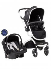 Gubi Platino Travel Sistem Bebek Arabası Siyah - 1