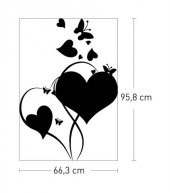Hera Kadife Duvar Sticker 66X95 Cm - 3