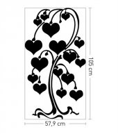 Fides Kadife Duvar Sticker 57X105 Cm - 3