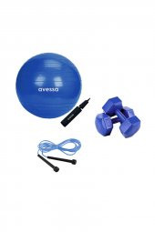 Avessa Deluxe Pilates Seti Mavi 5 Parça Set6 - 1