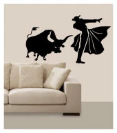 Matador Kadife Duvar Sticker 90X159 Cm - 1