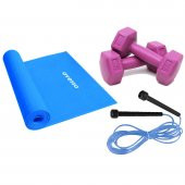 Avessa Deluxe Pilates Seti Mavi 4 Parça Set10 - 1