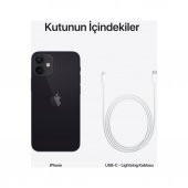 Apple iPhone 12 Mini 64 GB Siyah Cep Telefonu (Apple Türkiye Garantili) - 5