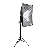 Softbox 50x70cm Sürekli Işık Tek Duy LED Lambalı Youtuber Make Up - 4