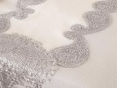 Verna Masa Örtüsü 160x260 Cm 26 Parça Krem Silver - 2