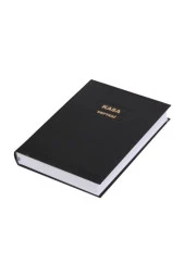 Gülpaş Kasa Defteri Raporlu Suni Deri 384 Yaprak 17x24 Cm Raporlu Kasa Defteri - 1