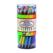 Fatih Kurşun Kalem Taiga Natural Renkli Eva Grip Silgili 36 LI - 1