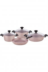 Rose Gold 7 Parça Granıtte Set - 1