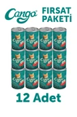 Cango Yetişkin Yaş Kedi Maması Kuzu Etli 415Gr 12Li - 1