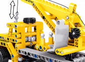 Lego Technıc Vinç Inşaat Iş Makinesi Zeka Geliştiren Lego Oyuncak - 3