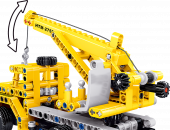 Lego Technıc Vinç Inşaat Iş Makinesi Zeka Geliştiren Lego Oyuncak - 4