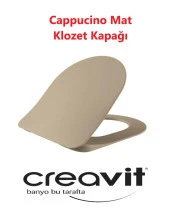 Creavit KC0903 Duck Duroplast Amortisörlü Cappucino Mat Klozet Kapağı KC0903.01.0800E - 1