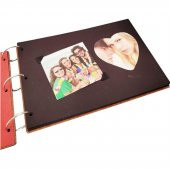 İsme Kişiye Özel Ahşap Kapaklı Forever Love Fotoğraf Albümü - 2