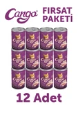 Cango Yetişkin Yaş Kedi Maması Tavuklu 415Gr 12Li - 1