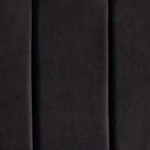 Niron  Piano Lite Çift Kişilik Yatak Başlığı - 160 cm Siyah Kumaş Başlık - 3