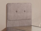 Luna Baza ve Başlık Seti - 100x200 cm Tek Kişilik Kumaş Baza Seti - 1