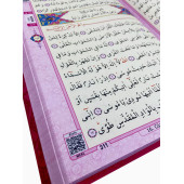 Merve Yayınları - Kuranı Kerim Bilgisayar Hatlı Pembe Renk Orta Boy thumbnail 2