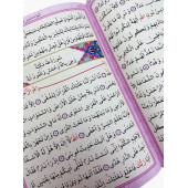 Merve Yayınları - Kuranı Kerim Bilgisayar Hatlı Pembe Renk Orta Boy thumbnail 3