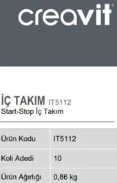 Creavit IT5112 Basmalı Rezervuar İç Takım Start-Stop - 2