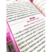 Yasini Şerif Pembe Renk Türkçe Okunuşlu ve Mealli Orta Boy - 3