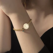 Çeyrek Bileklik Gözlü Güverse Zincirli - 1