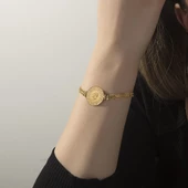 Yarım Altın Bileklik Ziynet Viyana Zincir - 1