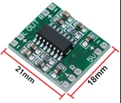 PAM8403 2X3W Stereo Ses Amfilikatörü 5V Mini Amfi Ses Yükseltici - 3