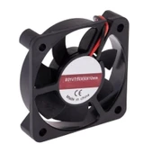 50x50x10 24 Volt DC Aksiyel Fan 5010 24V Kare Fan 3D Printer Fanı - 1