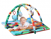 Baby Marine Oyuncaklı Oyun Halısı - Oyun Minderi - Neşeli Hayvanlar - 1