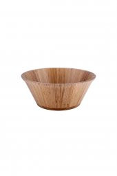 Selene 81S8105.35 Ahşap Bambu Kase Q:35 H:14 cm - 1