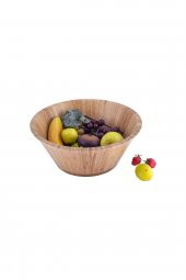 Selene 81S8105.35 Ahşap Bambu Kase Q:35 H:14 cm - 2