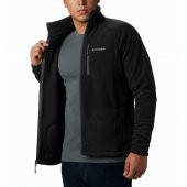 Columbia Erkek Siyah Tam Fermuar Polar AE3039 010 - 1