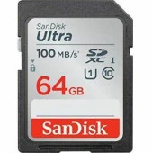Sandisk Ultra 64GB 100MB/S Class 10 Uhs-I Hafıza Kartı SDSDUNR-064G-GN6IN thumbnail 2