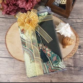 Hediyelik Seccade, Şal, İnci Tesbih, Süslemeli Asetat Kutulu (30×18) Paket - 5