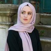 Pembe Pamuklu Şal - 2